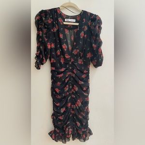 Zara floral dress